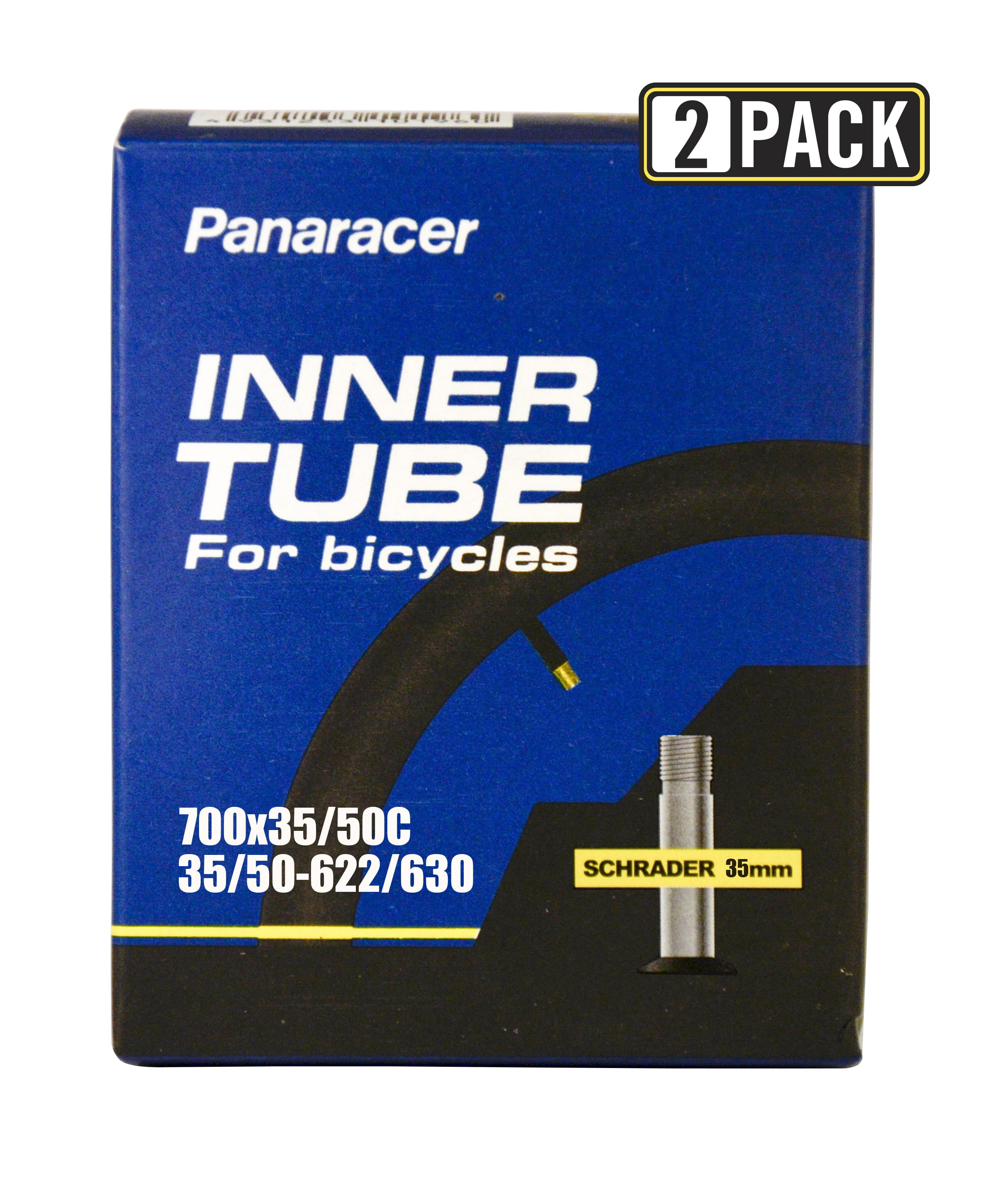 Schrader Valve 33mm PAIR Details about   2-PACK KUJO Bicycle Tire Inner Tube 14 x 1.75-2.125 