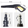 thumbnail image 3 of Compatible with Pressure Washer Gun Safety, Quick Connect System for Ergonomic Design Replacement Pressure Washer Gun, 3 of 5