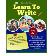 Tracing Letters And Numbers For Preschool : Letter Writing Practice For ...