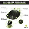 thumbnail image 2 of HIRZL Men's Golf Gloves - Grippp Fit, Premium Leather, White/Black, Swiss Design, 2 of 4