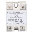 thumbnail image 1 of Solid State Relay, Installation Bolted Fast Heat Dissipation Delay Controller Board, Load Current 80A DC 3-25mA For Industrial Field Signal Light, 1 of 8