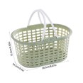 thumbnail image 3 of Shower Caddy Basket, Portable Storage Basket with Handles, Picnic Basket and Toy Storage, Stackable Plastic Caddy Organizer Bin for Campers, Bathroom, Dorm, 3 of 6