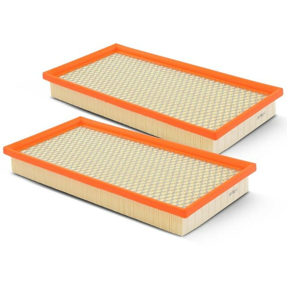 Air Filter Set 2 - Compatible with 2011 Ram Dakota