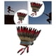thumbnail image 4 of Tocado indio,Sombrero indio Tocado de plumas artificiales,Tocado de plumas para escenario Disfraces Fiesta Cosplay,Graduación Diadema Festival Disfraz,Sombreros Adultos Niños Banda, 4 of 8