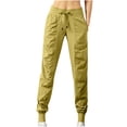 thumbnail image 2 of Idoravan Women's Plus Size Pants Clearance Womens High Waistband Loose Running Quick Drying Casual Leggings Trousers, 2 of 5