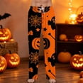 thumbnail image 2 of Satingcolo Mens Pajama Pants Sleep Lounge Bottoms Soft Comfy Pj Pant Sleepwear with Drawstring Halloween Costumes, 2 of 7