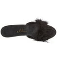thumbnail image 5 of 405-SASHA, 4" Heel Maribou Slippers, 5 of 8