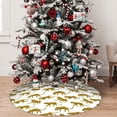 thumbnail image 5 of Yiaed Leopard Print Print Christmas Tree Skirt , Tree SkirtsTree Mat for Christmas Winter Holiday Indoor Decorations-48", 5 of 7