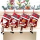 thumbnail image 4 of Calcetín navideño, calcetín grande hecho a mano personalizado, regalos de decoración para fiestas navideñas, adornos para árbol de Navidad, 4 of 5