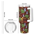thumbnail image 4 of Bingfone Frogs and Mushrooms for 40 Oz Stainless Steel Travel Mug Double Wall Water Coffee Cup for Home,Office, Outdoor Works Great for Ice Drinks and Hot Beverage, 4 of 8