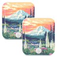 thumbnail image 7 of Yayeee LED Night Lights with Motion Detectors Auto Dusk to Dawn Light Sensors, 2 Pack, Floral Mountain, 7 of 7
