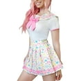 thumbnail image 2 of Littleforbig Cotton Romper Onesie Pajamas Bodysuit - Cosplay Magical Onesie Skirt Set 4XL, 2 of 7