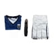 thumbnail image 4 of Disfraz de Cosplay de Anime Teieri Anri, peluca, camiseta a rayas, uniforme para mujer, niñas, campus, falda corta, traje deportivo para encuentros, 4 of 4