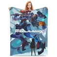 thumbnail image 2 of Mobile Suit Gundam Fleece Throw Blankets, Super Soft Flannel Cozy Blankets for Adults, Washable Lightweight Blanket for Couch Sofa Bed Office, Warm Plush Blankets for All Season, 2 of 8