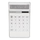 thumbnail image 1 of Calculadora Sincero con Pilas Solares Transparente Teclas Grandes Pantalla LCD Color Blanco, 1 of 10
