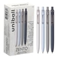 thumbnail image 1 of Bolígrafo Uni-ball Zento Gel Ink Rollerball de 0,7 mm 12, color negro, 1 of 7