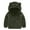 Army Green, variant on Toddler Baby Boy Girl Little Cute Bear Hoodie Jacket Fuzzy Winter Warm Sweatshirt Baby Jacket