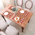 thumbnail image 6 of XMXT Woven Placemats Set of 1, Warm Christmas Gloves Stain Resistant Table Runner Anti-Skid Place Mats for Dining Table, 12 x 18 inches, 6 of 6