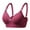 Red##1, variant on Jsaierl Womens Bras Plus Size Lift T-shirt Bras Seamless Comfort Bralettes Shapewear Breathable Full Figure Bras