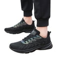thumbnail image 3 of Sngxgn Men's Walking Shoes Breathable Gym Sneakers Fashion Shoes(Black,40), 3 of 8