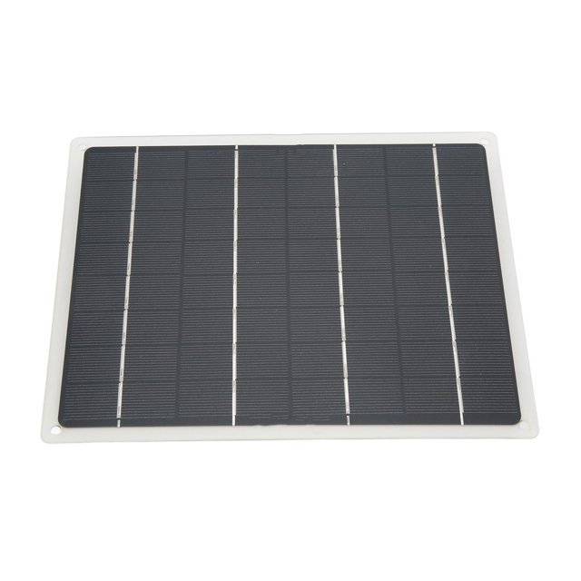 Panel solar, accesorios de RV del cargador de batería solar portátil del panel solar de 10 W con puerto USB dual para automóvil