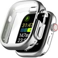 thumbnail image 4 of 4pcs Case Compatible For Apple Watch Ultra 49mm Screen Protector, All-around Protective Cover Soft Tpu Plated Bumper, 4 of 5