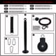 thumbnail image 4 of Máquina casera de polea de cable FLhrweasw con correa colgante, 4 of 9