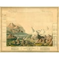 thumbnail image 2 of Smith, Charles 32x26 White Modern Wood Framed Museum Art Print Titled - Comparative View of The Heights of The Principal Mountains In The World, 1816, 2 of 4