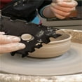 thumbnail image 4 of Heliisoer Outil de Poterie Acrylique Edges Shaper, 4 of 7