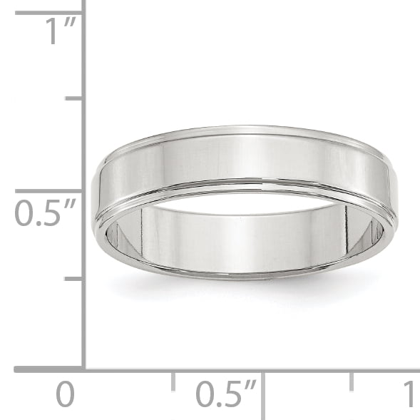 10k Yellow Gold 5mm Flat Band Ring Fine Jewelry Ideal Gifts For Women