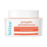 Bliss Powerhouse Pumpkin Face Mask, Resurfacing & Exfoliating Pumpkin Enzyme Mask, 1.7 fl oz