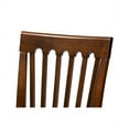 thumbnail image 6 of Baxton Studio Lore Modern and Contemporary Grey Fabric Upholstered and Walnut Brown Finished Wood 5-Piece Dining Set, 6 of 7