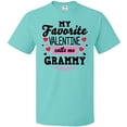 thumbnail image 3 of Inktastic Valentine's Day My Favorite Valentine Calls Me Grammy T-Shirt, 3 of 5