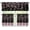 Cherry Blossom, variant on Monstera Kitchen Curtains and Valances Set,3 Piece Small Window Valance Sets Treatment Drapes for Kitchen, Bedroom, Living & Dining Room by Achim Home Decoration