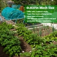 thumbnail image 6 of Garden Barrier Netting Tutuviw 6.6x10ft Plant Extra Fine Mesh Covers,Sun Net,Green Sunblock Mesh,Shade Protection Netting for Vegetable Fruits Flowers Row Cover Raised Bed Screen Against Birds Animal, 6 of 7