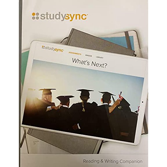 Pre-Owned StudySync Core ELA Grade 12, Reading and Writing Companion, Unit 1, 9781949739107, 1949739104, Paperback, 1 edition