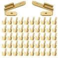 thumbnail image 1 of Efficient Brass Spade Terminal Connectors for Electrical Systems 50pcs, 1 of 10