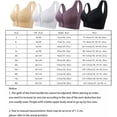 thumbnail image 2 of Urintroduce Bra, Emily Charm Bra, Moona Bra para personas mayores, sujetador transpirable con cierre frontal para personas mayores, sujetadores con cierre frontal, 2 of 7
