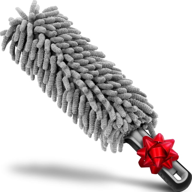 Cepillo quitapolvo para auto Relentless Drive de 25 cm, microfibra chenille