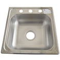 thumbnail image 1 of Fregadero Cocina Empotrar 1 Tina 47x49x14 M100 Eb tecnica linea Mark, 1 of 3