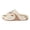 Beige, variant on Rokment Women's Men's Cushioned Thick Sole Slides Acupressure Massage Slippers Non Slip Quick Drying Bathroom Sandals for Plantar Fasciitis Beige Size 9
