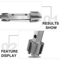 Tub Drain Wrench for Bathtub Draining Faucet Sink Ratchet Wrench Set
