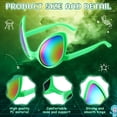 thumbnail image 3 of Set de gafas y diadema Alien Ysleen Rainbow Halloween, 3 of 7