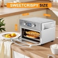 thumbnail image 4 of EDX 22L 1800W Electric Air Fryer Oven, 120V, 6 Stainless Steel Heating Elements, 450°F, 60-Minute Timer Control, 4 of 7