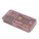 thumbnail image 1 of Portable Pill Case With Pill Cutter Leak Proof Medicine Container For Using Vitamins On Daily BasisRed, 1 of 2