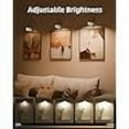 thumbnail image 5 of Picture Lamp 3-Pack - 1200mAh Rechargeable Battery Operated Picture Frame Lights with Remote, Dimmable & Timer - Art Lighting for Paintings, Wall-Mounted Puck Lights, 5 of 6