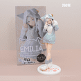 thumbnail image 4 of Anime Re:Zero kara Hajimeru Isekai Seikatsu Rem Figure Model Ram Puck Starting Dresses PVC Emilia Collection Gift Toy, 4 of 5