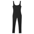 thumbnail image 5 of Haitryli Men's One Piece Athletic Unitard Full Body Jumpsuit Spandex Dancewear Catsuit Tank Rompers Black 3XL, 5 of 7