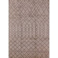 thumbnail image 1 of Ahgly Company Machine Washable Indoor Rectangle Industrial Modern Dark Almond Brown Area Rugs, 8' x 10', 1 of 1