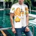 thumbnail image 6 of Picia Sunflower Gnomes 5 Pattern Mens Polo Shirts Quick Dry Short Sleeve Golf T Shirt Performance Moisture Wicking Casual Workout Baseball T-shirt-X-Large, 6 of 7